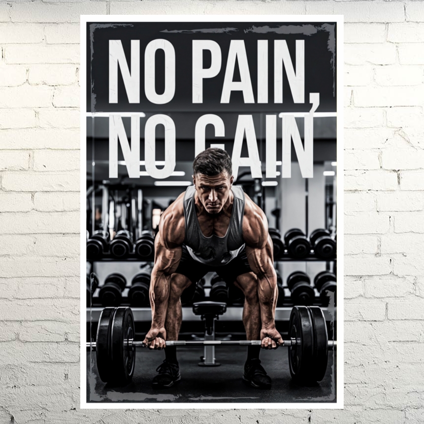 No Pain No Gain Fitness PNG No Pain No Gain Lustige Ente, Gym Workout